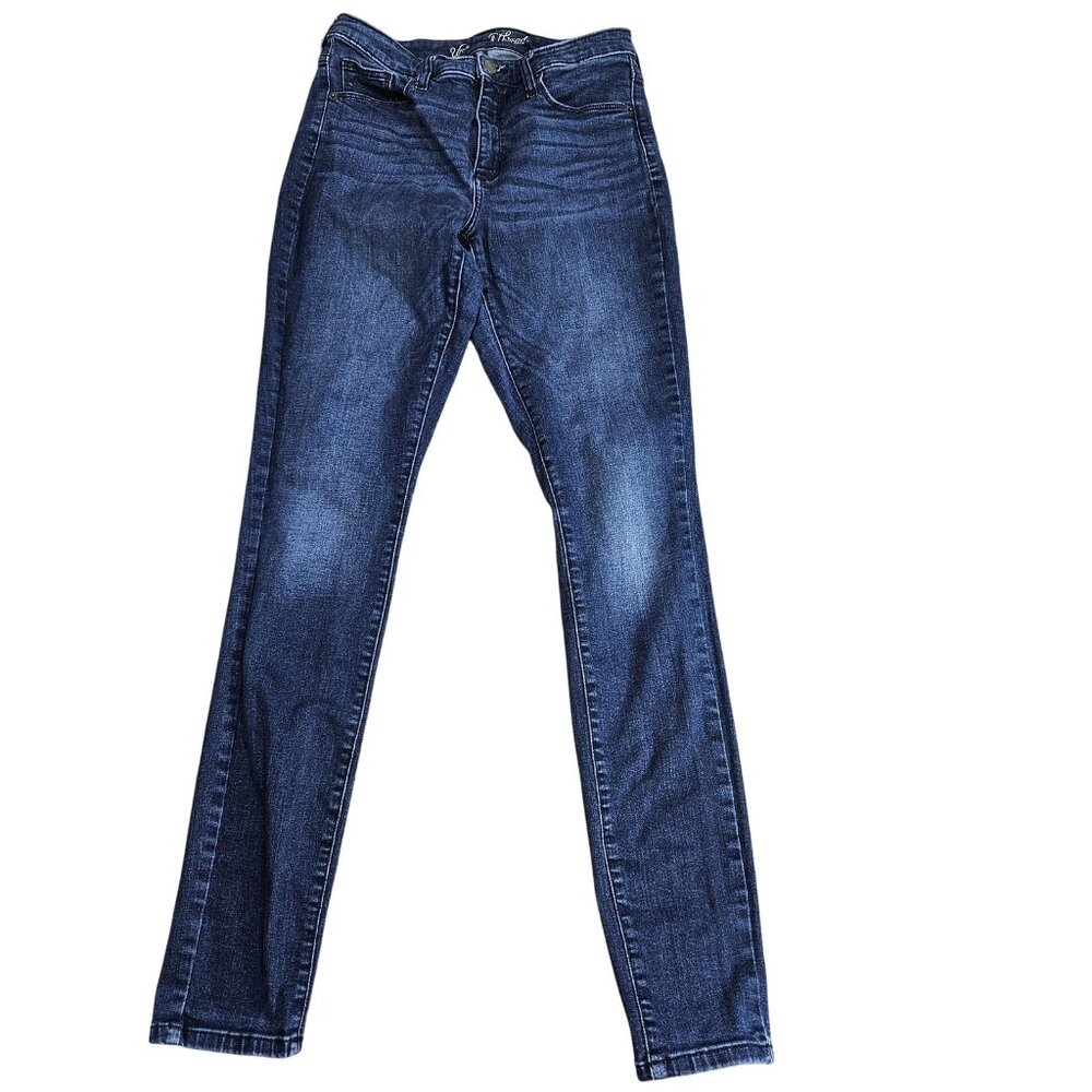Universal Thread High Rise Skinny Jeans‎ Womens 8/29L Blue Medium Wash Denim